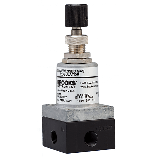 Brooks Instrument Mechanical Pressure Regulator, Model 8601